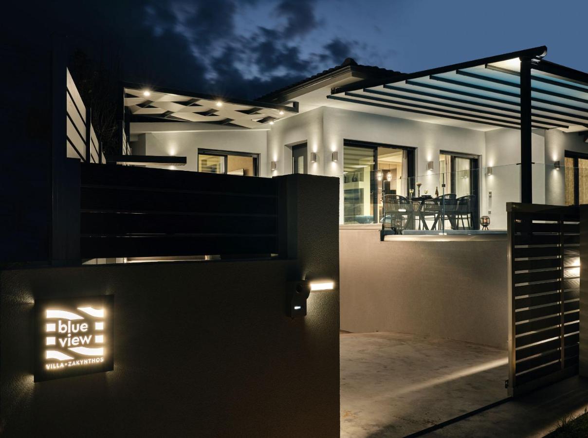 Blue View Villa - Coastal Elegance With Swim Spa, By Zantewize Alykanas  Ngoại thất bức ảnh