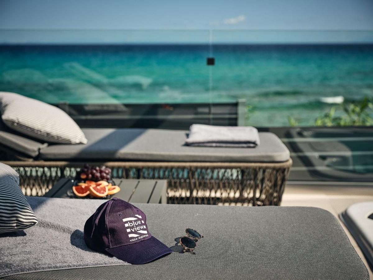 Blue View Villa - Coastal Elegance With Swim Spa, By Zantewize Alykanas  Ngoại thất bức ảnh